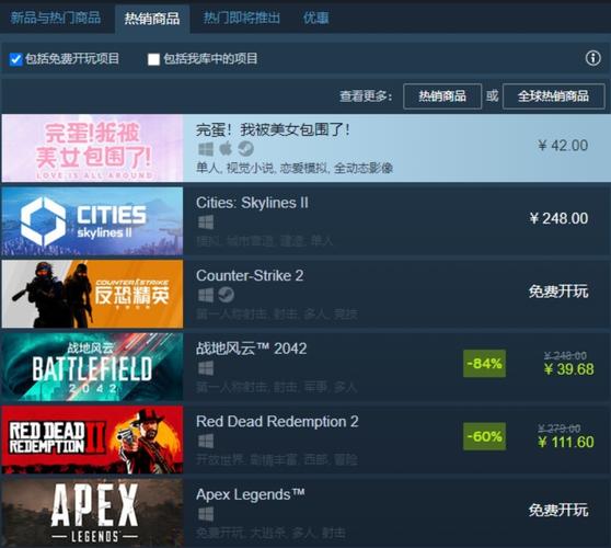 火爆Steam的完蛋了我被美女包围了剧本：你玩了吗？