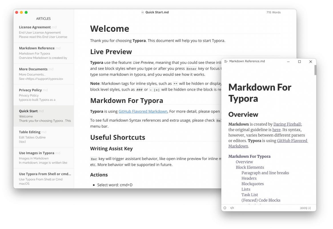 Typora Markdown编辑器：高效写作的秘密武器