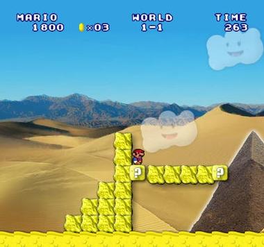 超级玛丽之沙漠冒险：趣味闯关，等你来体验！