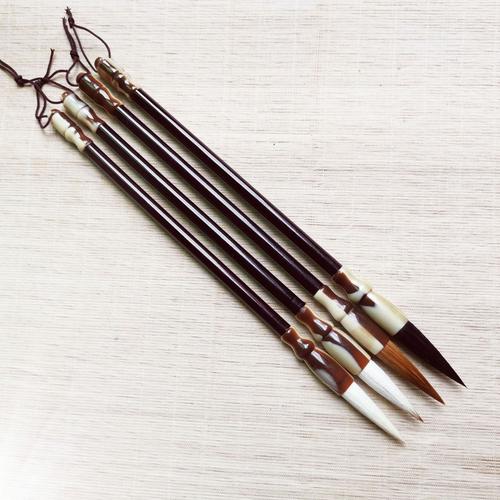 珍品紫毫笔：顶级兔毫笔尖，书写更流畅