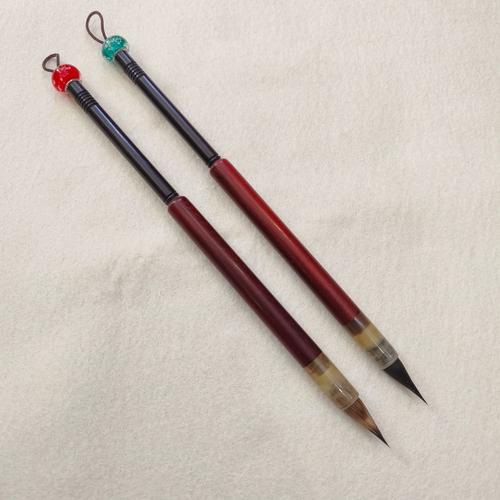 珍品紫毫笔：顶级兔毫笔尖，书写更流畅