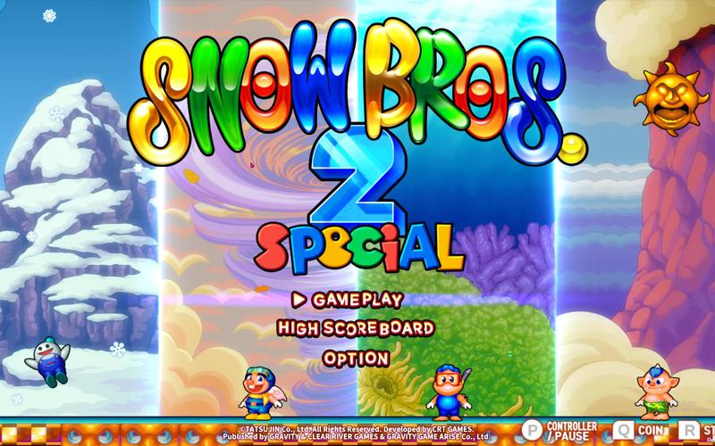 怀旧经典！雪人兄弟2，蓝牙联机，一起冒险吧！