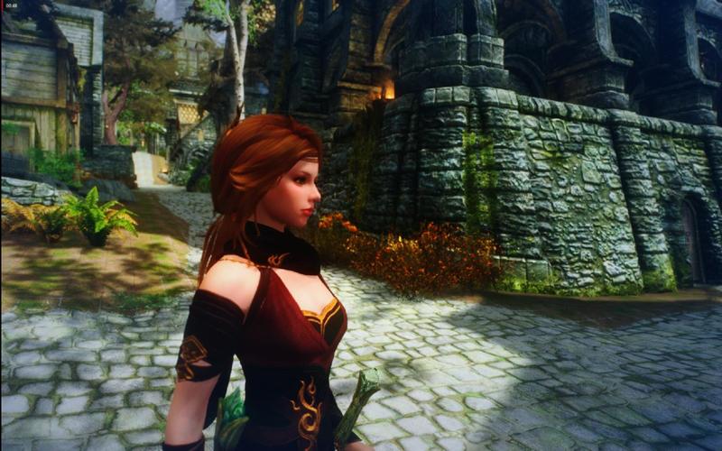 如何在上古卷轴5中扮演杨过？