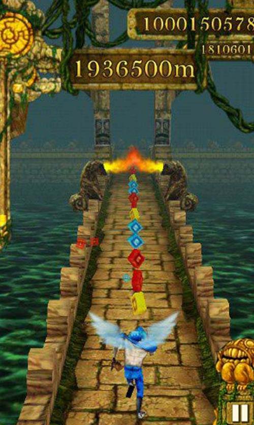 单手操作信仰之跃安卓版：趣味飞行躲避游戏