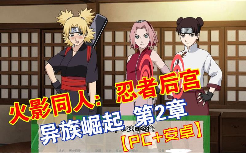 忍者后宫:火影同人V1.11C版本游戏攻略及资源
